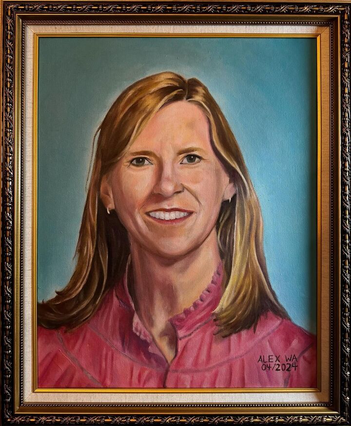 Portrait of Mrs. Ellis, Oil