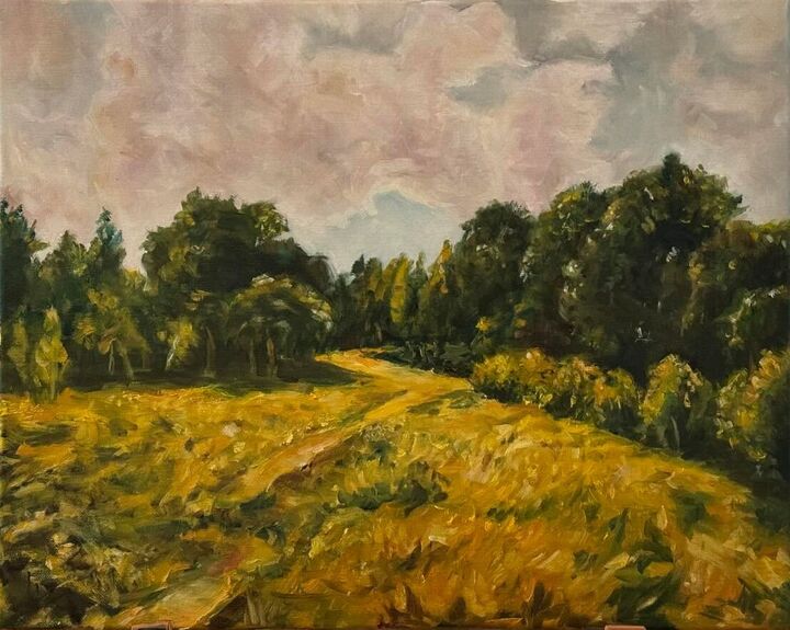 Landscape study, Oil