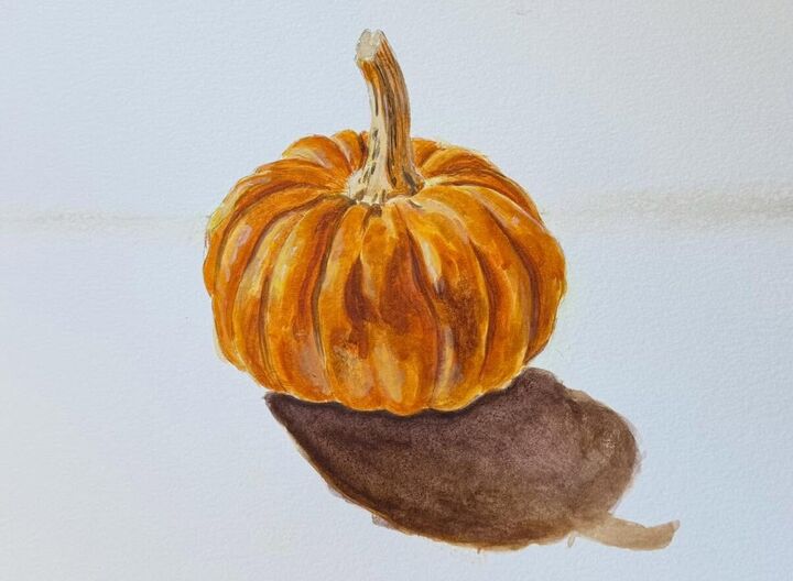 Little pumpkin, Watercolor